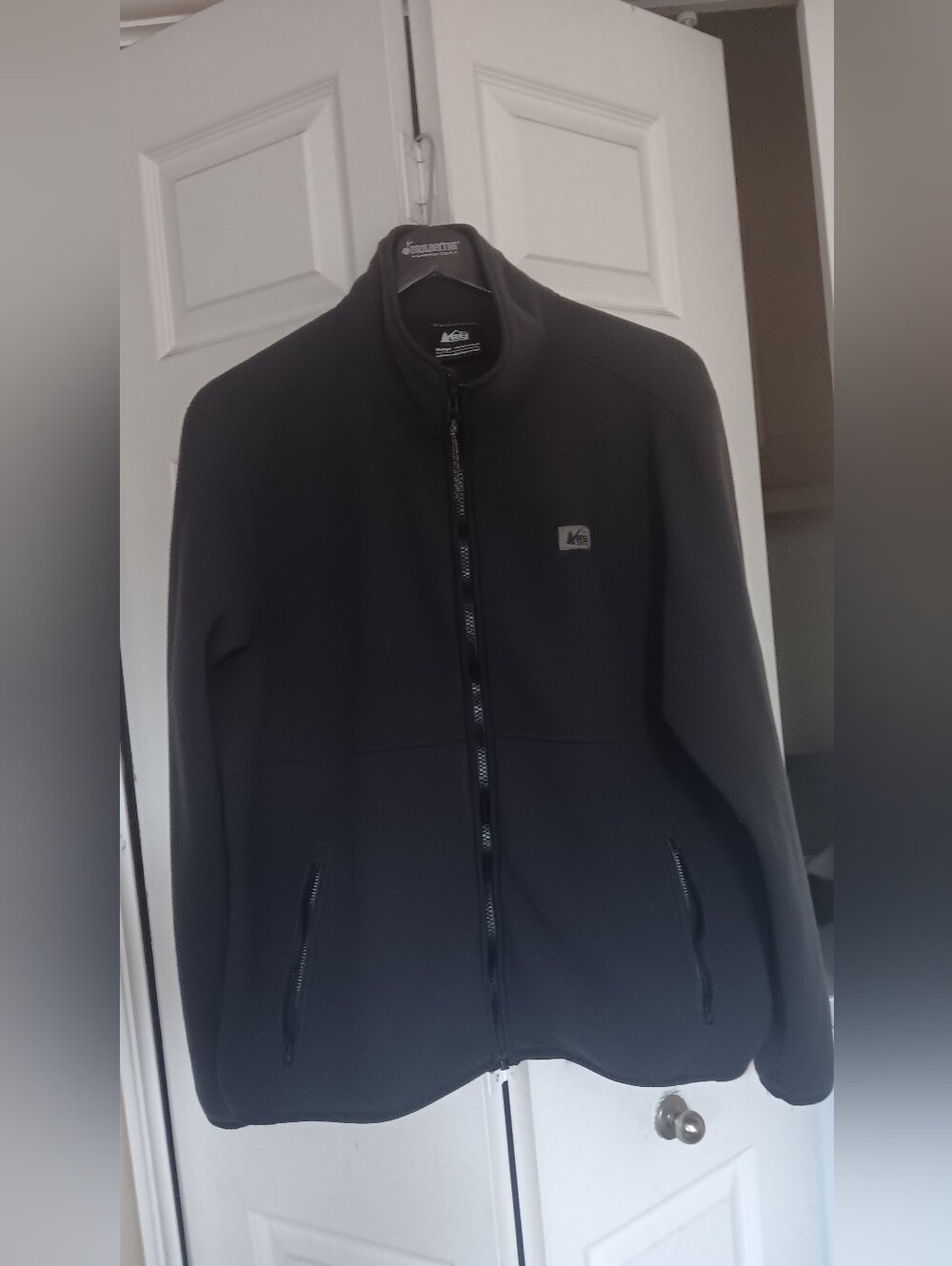REI Co Op Tailmade Mens Black Fleece Jacket Size XL